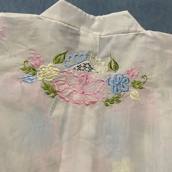 Vintage floral blouse. Size:XL - Picture 5 of 9